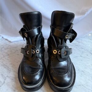 Balenciaga Black Ankle Boots